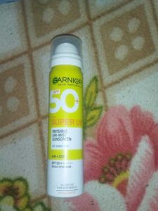 Garnier SPF 50 Sunscreen