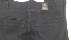 Black Denim With Cutout Size 28
