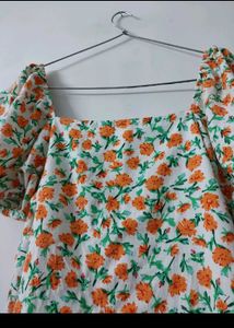 Floral Cottage Core Dress