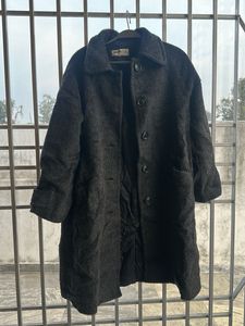 Elegant Wool Blend Overcoat