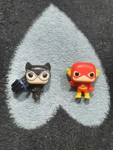 Kinder Joy Funko Pop! DC - Flash & Catwoman