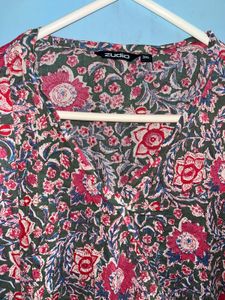Floral Print Kurti