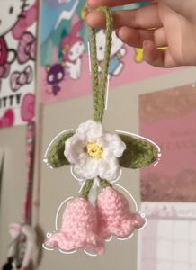 Crochet Flower Keychain (customisable)