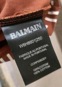 Imported Balmain Paris Polo Tshirt