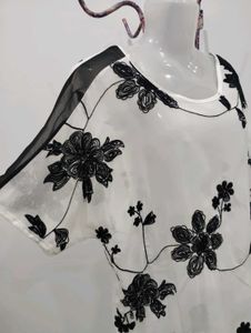 Floral Applique Top