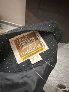 Madame Black Polka Dot Blazer