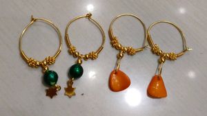 Hoop Dangle Earrings