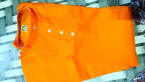 Orange Kurta