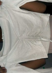 Drawstring Crop Top