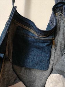 Denim Shoulder Bag