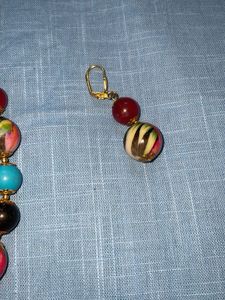 Beaded Necklace &amp; Earring Set