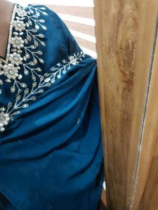 Elegant Teal Embroidered Kurta
