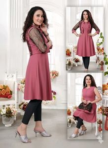 Elegant Pink Kurta Set