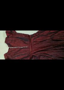 Designer Gown With Dupatta