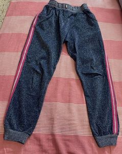Girls Glittering Sweatpants