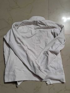White Zip-Up Jacket