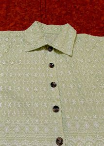 Chikankari Shirt
