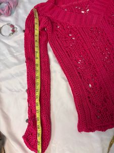Pink Top Winter