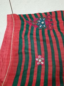 Double Colour WOMEN Sarees