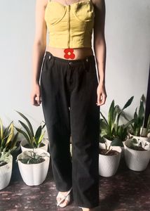Black Denim Jeans