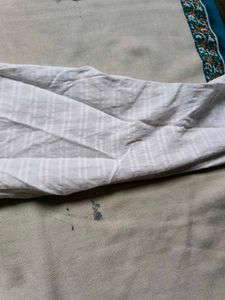 Short Chikenkari Kurta