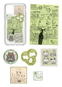 3 Sheets 22 Pcs Phone Cover Stickers Multicolour