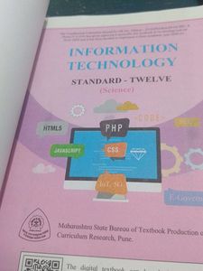 12th Standard Science information technology Textb