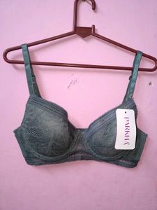 New with tag Parkha Gray Lace Bra