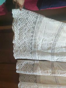 White Lace Palazzos