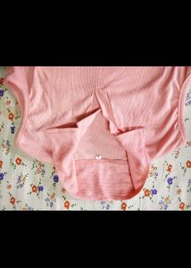 Crop top in pink color