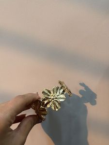 Flower Cuff high quality Bangle