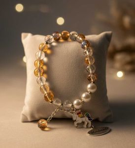 Unicorn Charm Beaded Bracelet from Goa