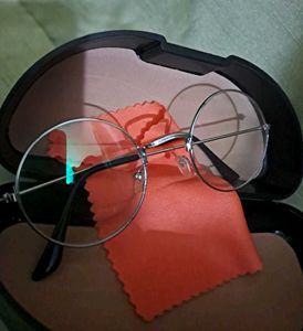 Men Black TR-90 Round Sunglasses