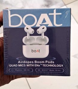 boAt Airdopes Boom Pods - New