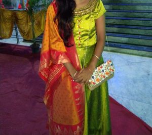 Green Kurta Set