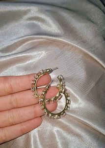 AD Hoop Earring
