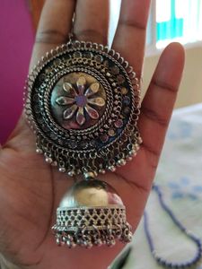 Beautiful Silver 🤍🤍 Earring Sat😘😘