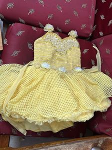 Cute Yellow Party Dress 2 Yrs Old