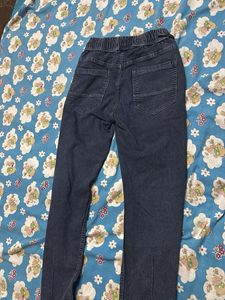 Denim Jogger Pants