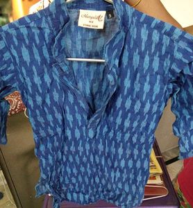 Stylish Blue Ethnic Kurta