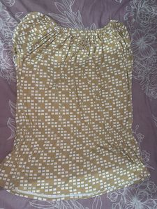 Patterned Blouse Top