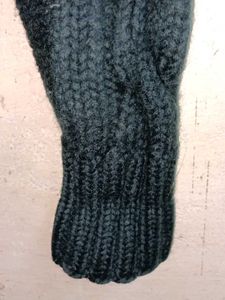 Heavy Winter Cable Knit Cardigan Woolen Sweater