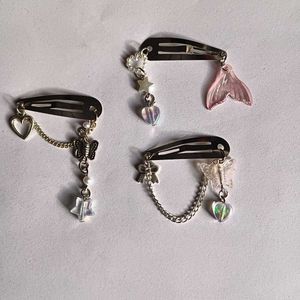Cute Charm Hair Clips (Set of 3)