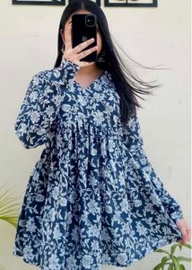 Floral Print Mini Dress