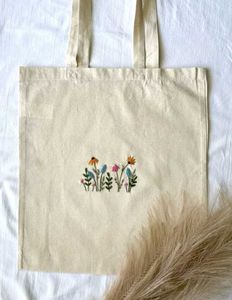 Custom Embroidered Tote Bag