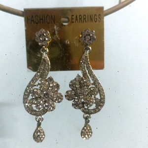 Sparkling Dangle Earrings