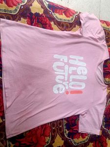 Pink Graphic Tee
