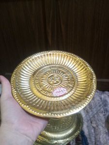 4 Brass Plates With Gayatri Mantra