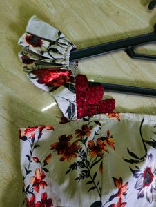 Floral Jumpsuit From Korea.