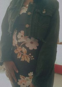 crop denim jacket